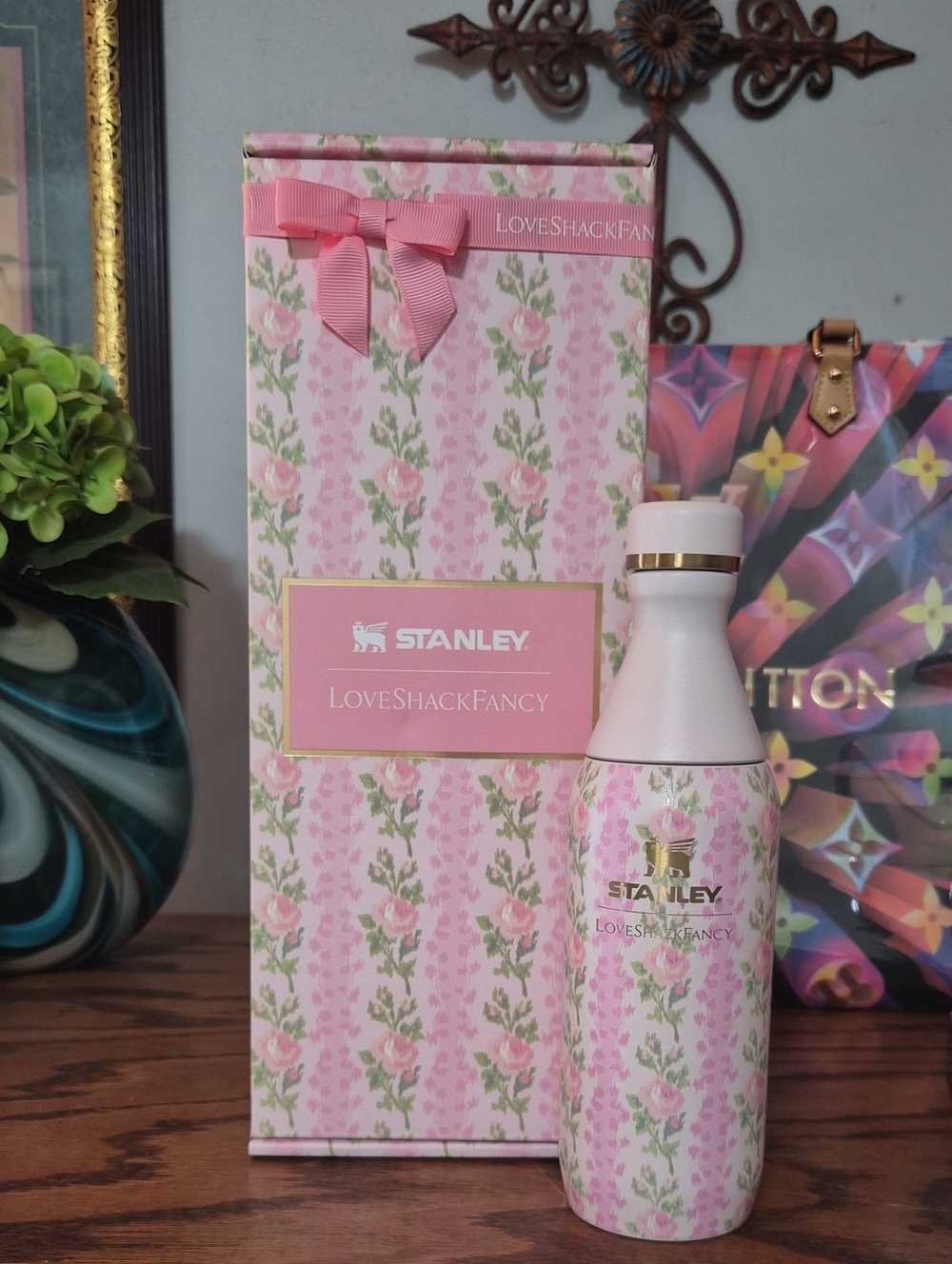 Stanley All Day Slim Bottle Love Shack Fancy Floral